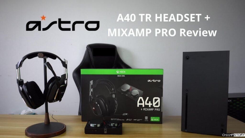 Astro A40 TR Headset + Mixamp pro 2017