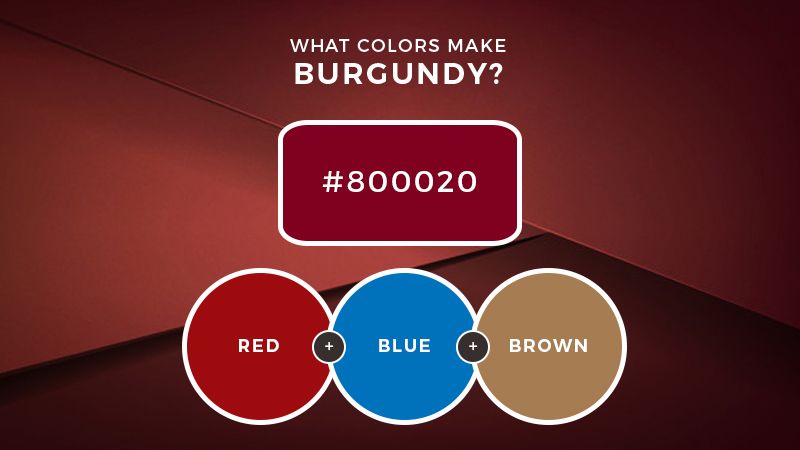 What Colors Make Burgundy