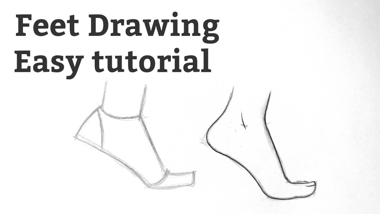 How To Draw Feet