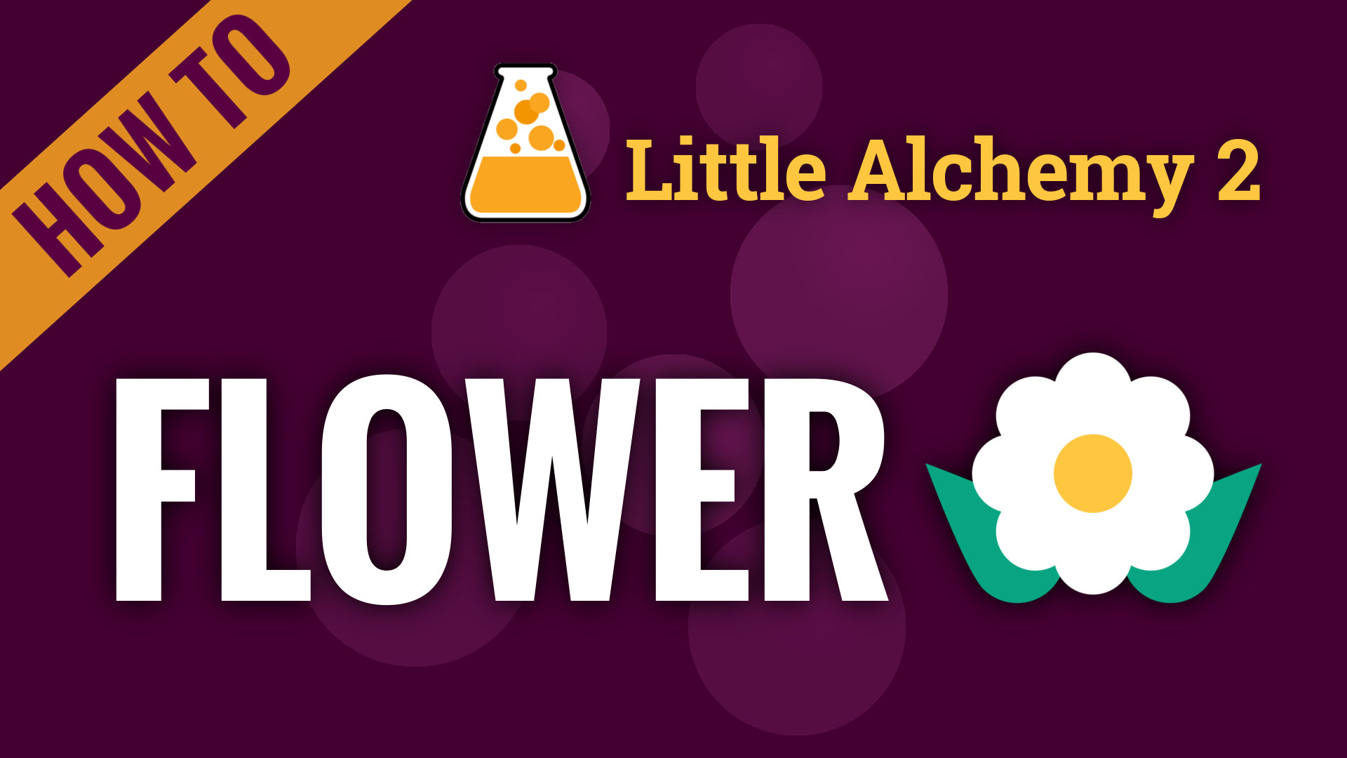 How to make Flower in Little Alchemy 2