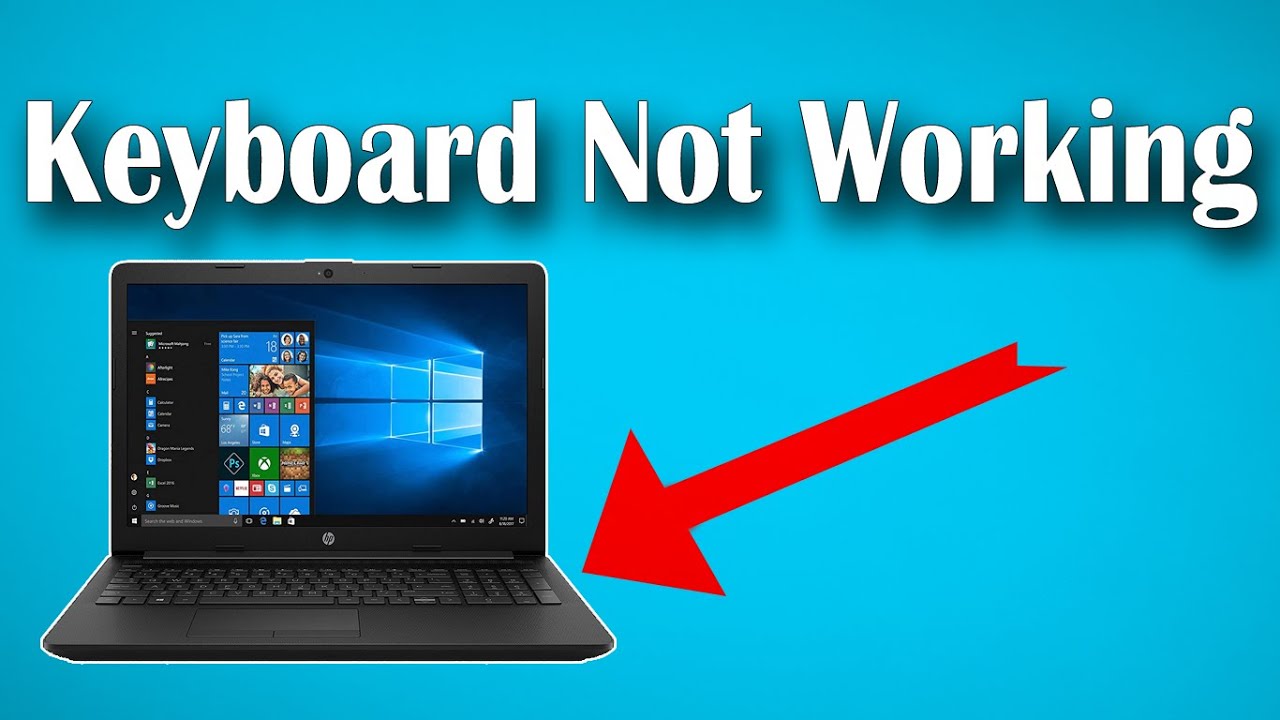 How to Fix an HP Laptop Keyboard That's Not Working