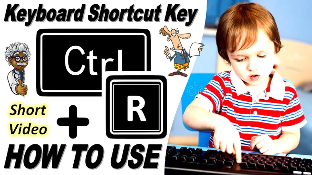 How to use the Ctrl+R keyboard shortcut