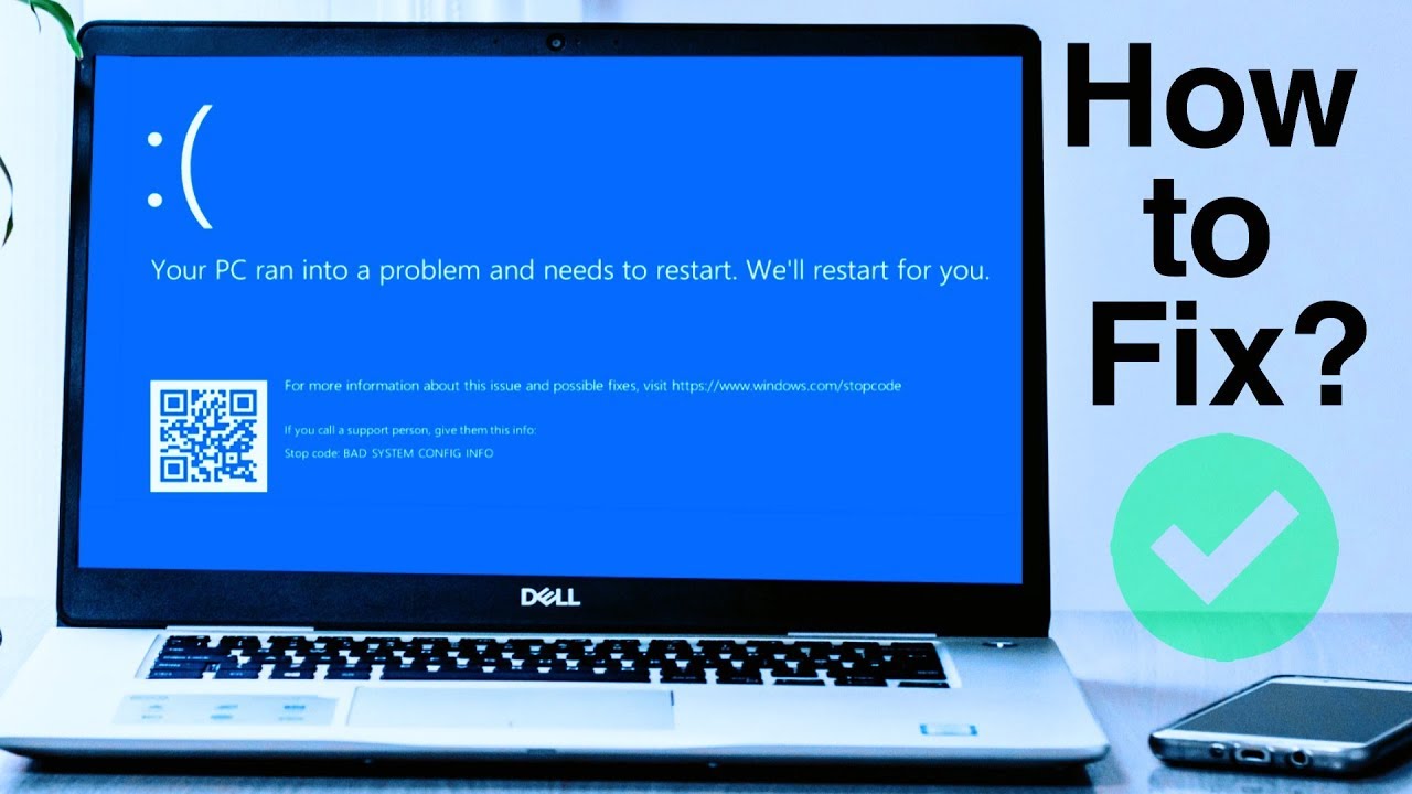 Fix the “Your PC Ran Into a Problem and Needs to Restart” Error