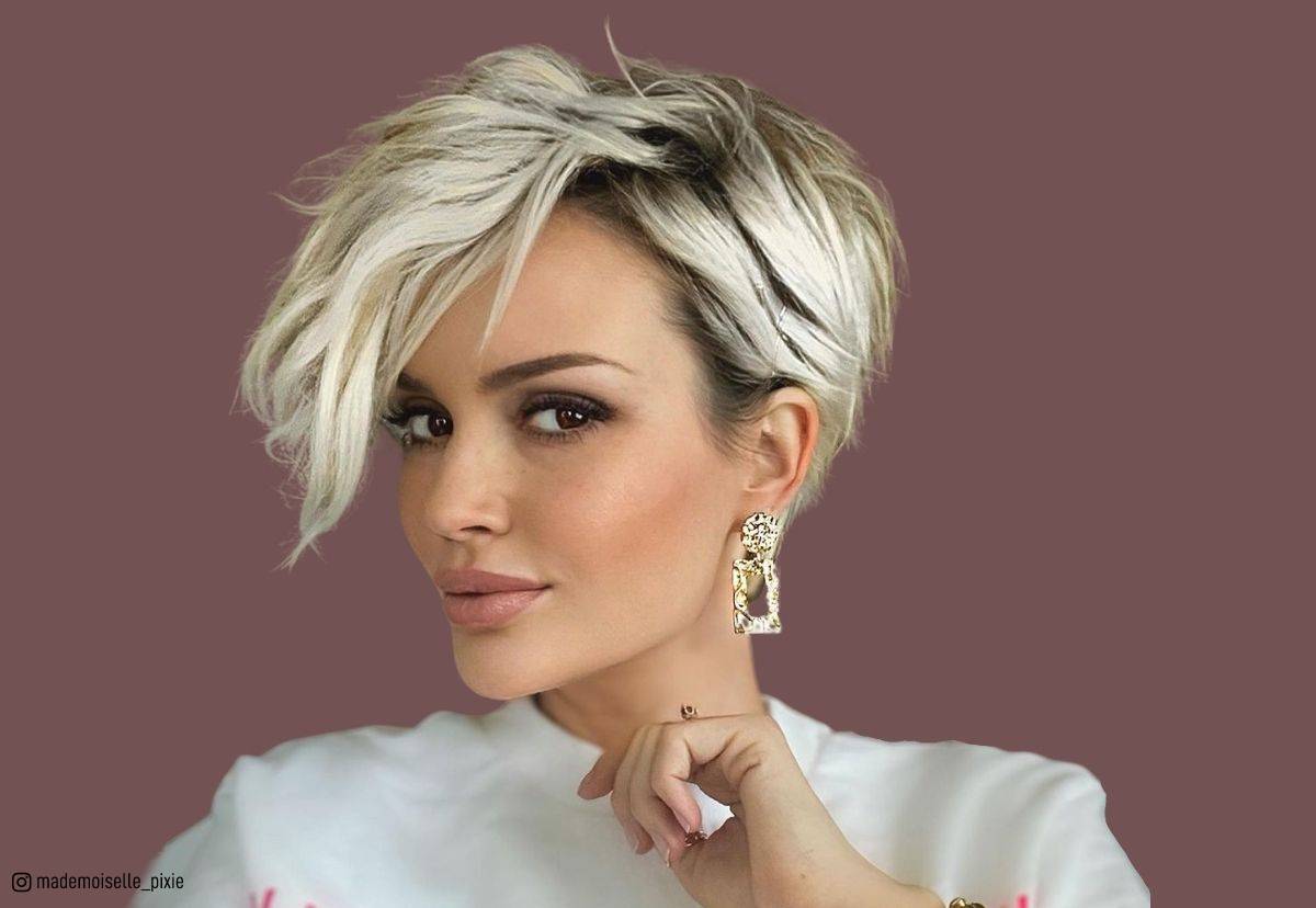 How to style pixie cut messy