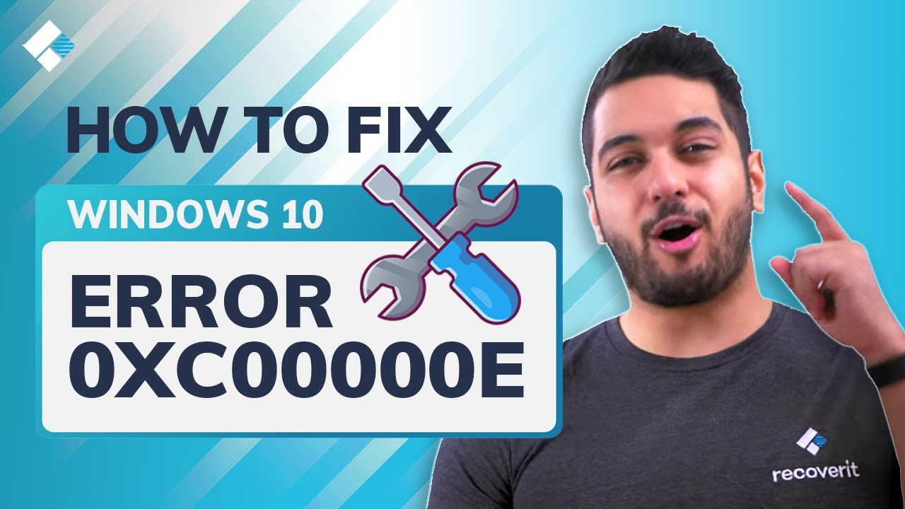 How to Fix Windows 10 Error Code 0xc00000e
