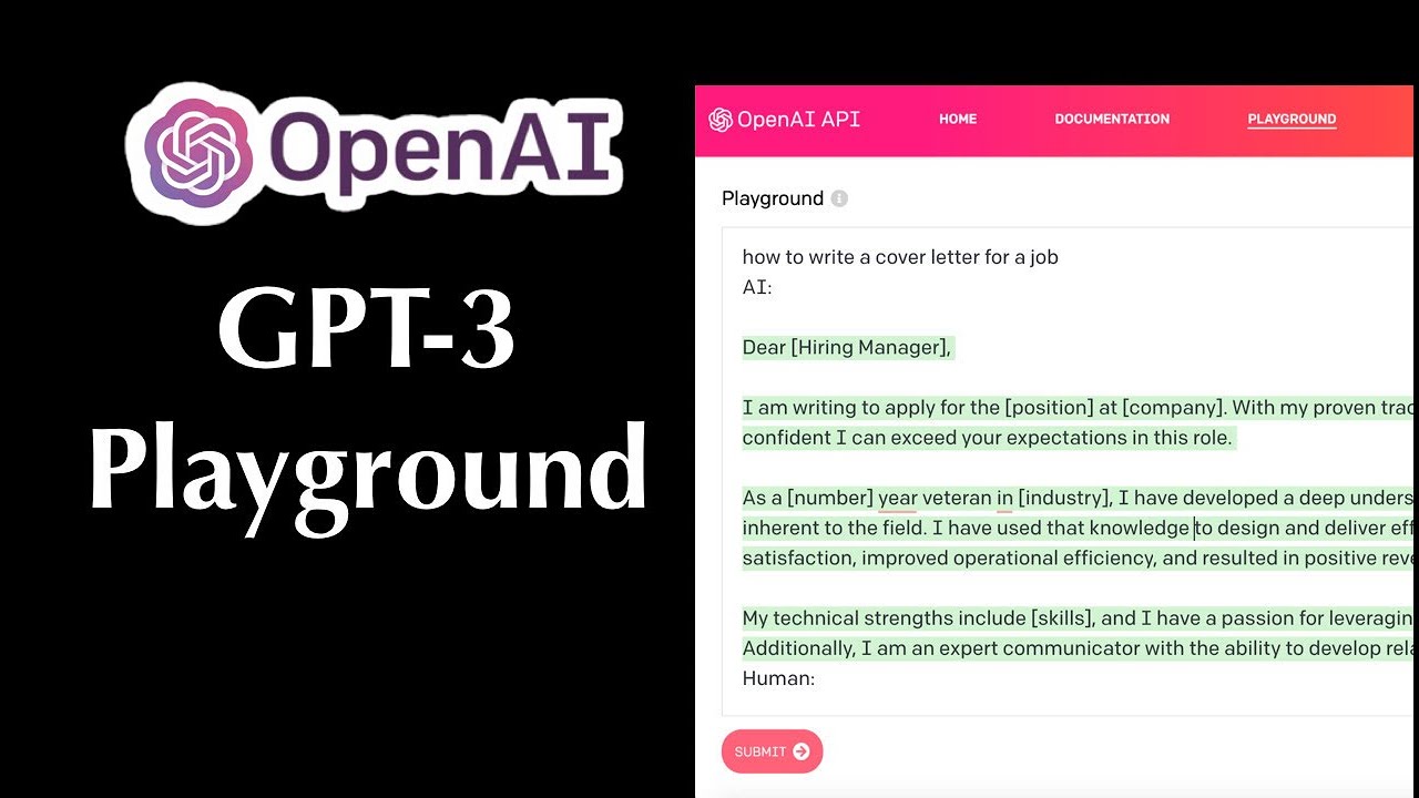 How to Use GPT-3 in OpenAI Playground