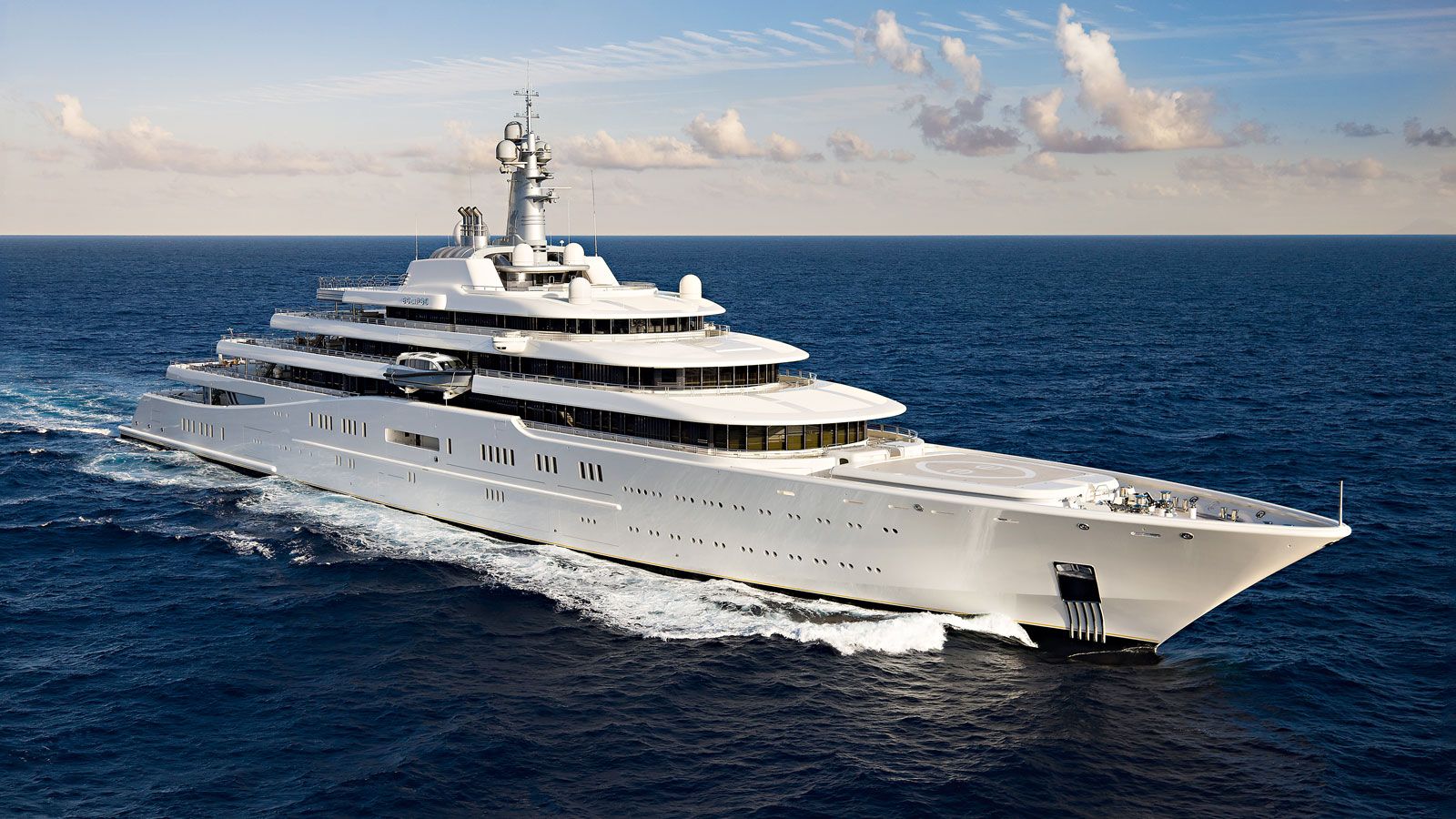 Eclipse – The most expensive yacht in the world – 850 million euros