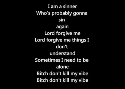 I Am A Sinner Who’s Probably Gonna Sin Again lyrics