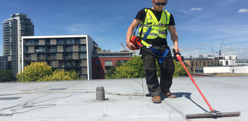 How are roof leaks detected?