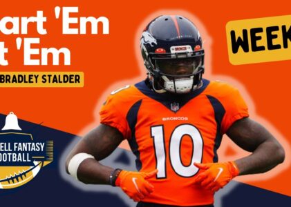 NFL Fantasy Start Em, Sit Em – Tymoff’s Expert Advice