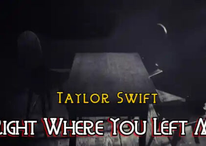 Right Where You Left Me Lyrics