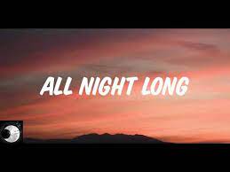 All Night Long Lyrics