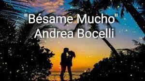 Besame Mucho Lyrics