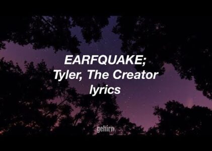 Earfquake Lyrics