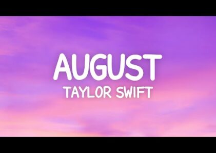 August Lyrics