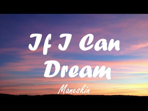 If I Can Dream Lyrics