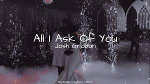 All I Ask Of You Lyrics