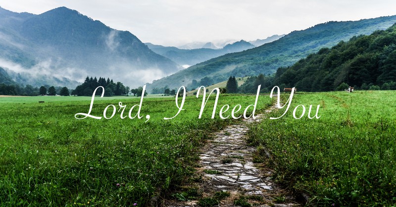 Lord I Need You Lyrics