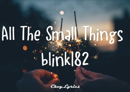 All The Small Things Lyrics