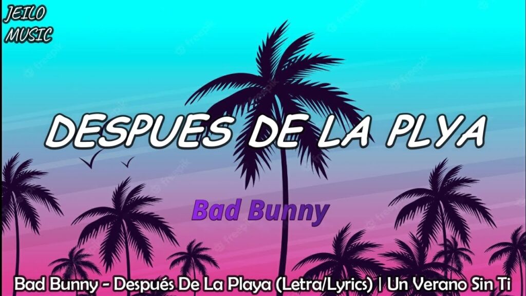 Despues De La Playa Lyrics