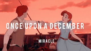 Once Upon A December Lyrics