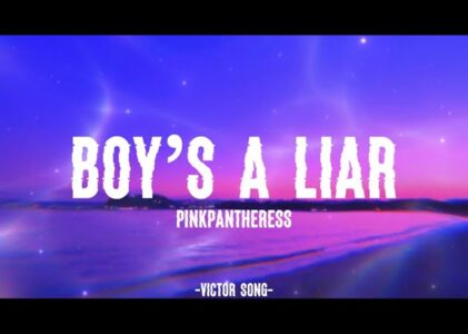 Boys A Liar Lyrics