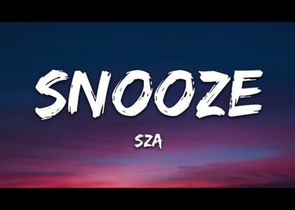 Snooze Lyrics