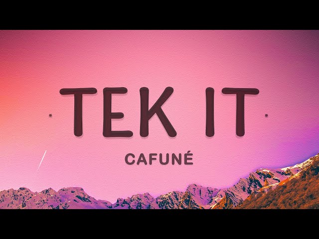 Tek It Lyrics