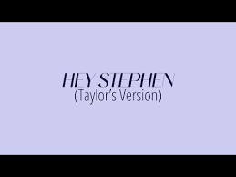 Hey Stephen Lyrics