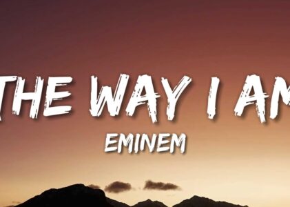 The Way I Am Eminem Lyrics