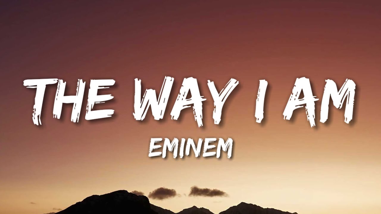 The Way I Am Eminem Lyrics