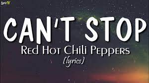 Cant Stop Lyrics