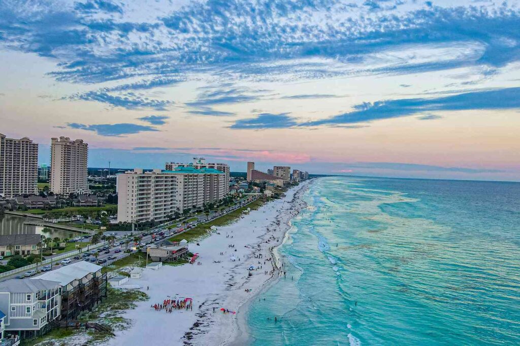 How Far Is Fort Walton Beach From Destin